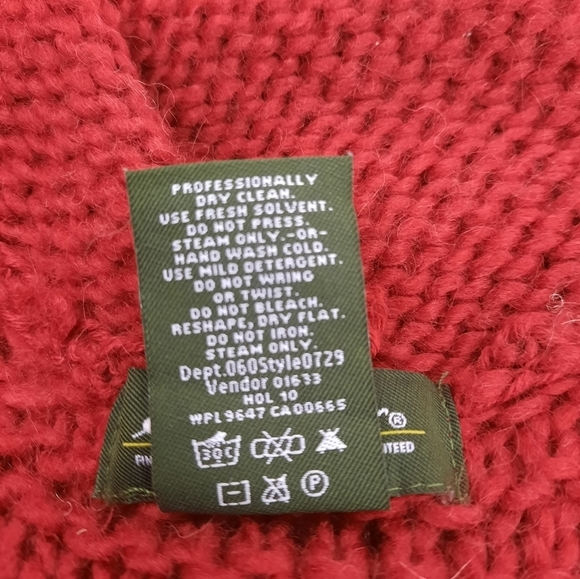 Eddie Bauer Rust Toggle Hooded Duster Sweater Vest Size XL‎ Women's - Picture 8 of 10